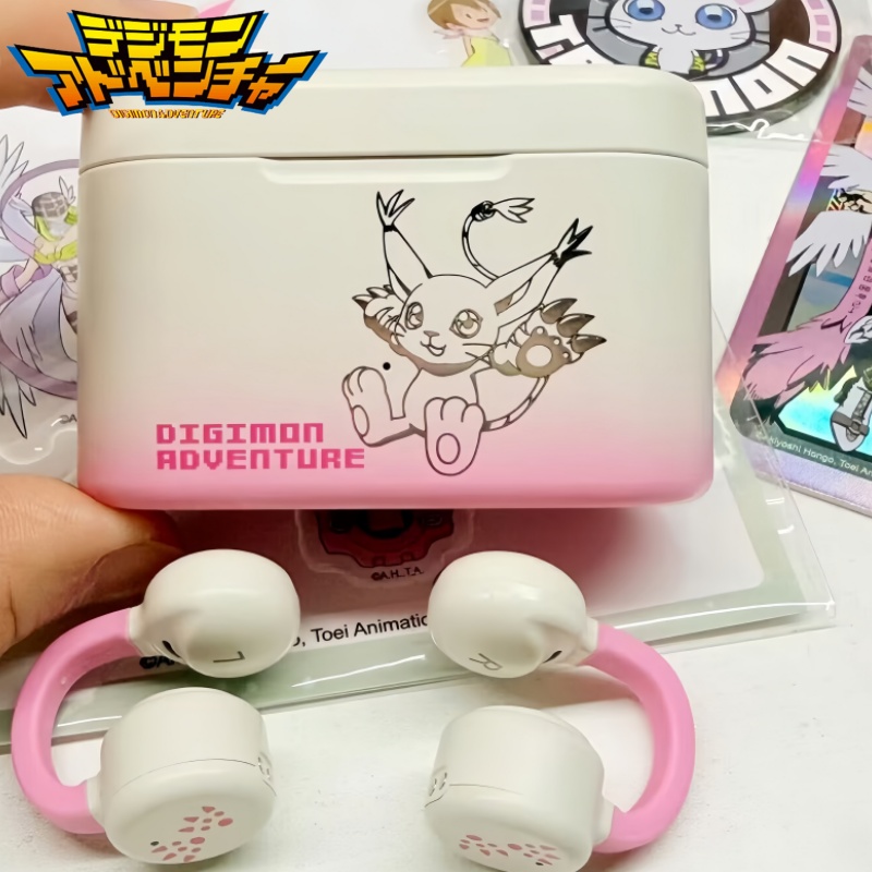 Outdoor Adventure Japan - Écouteurs sans fil Bluetooth Digimon Adventure