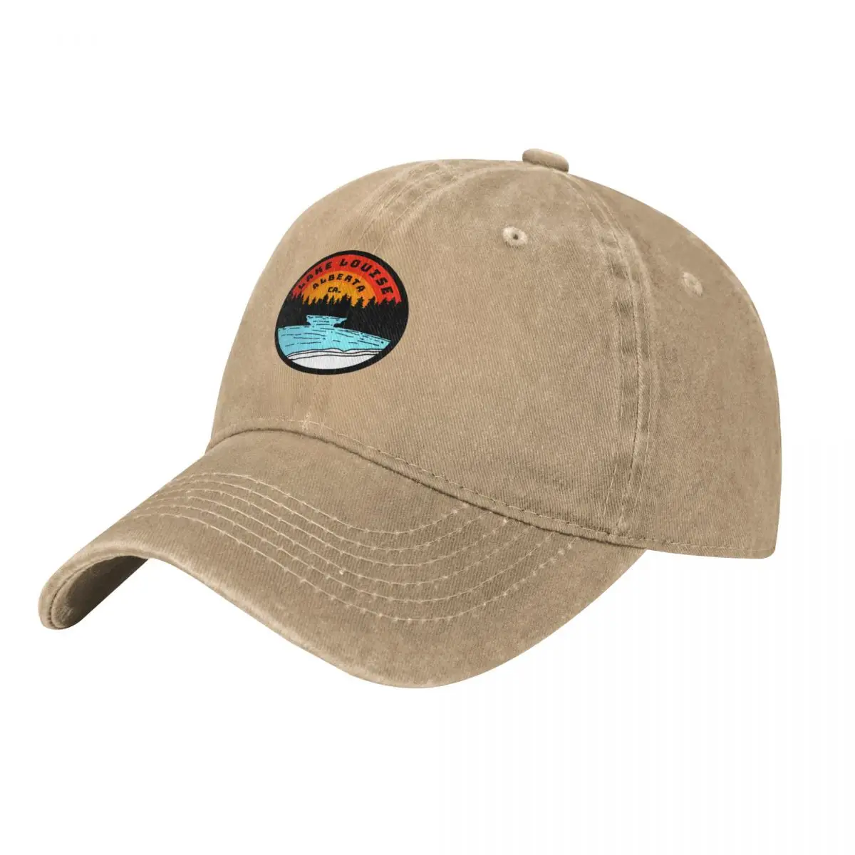 Outdoor Adventure Girl - Casquette de baseball vintage rétro pour