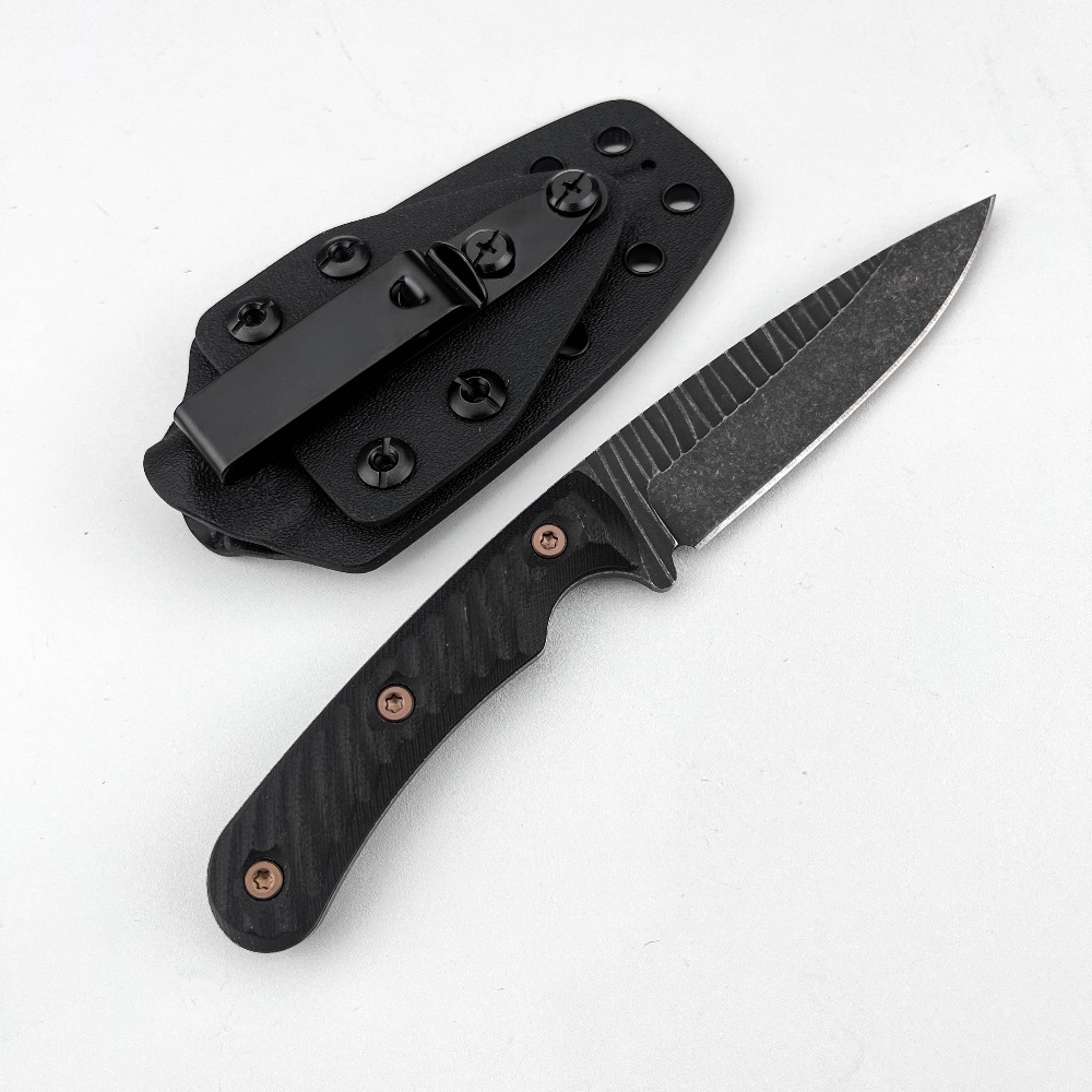 Couteau de Bushcraft à lame pl - Survival Knife Full Tang avis et prix